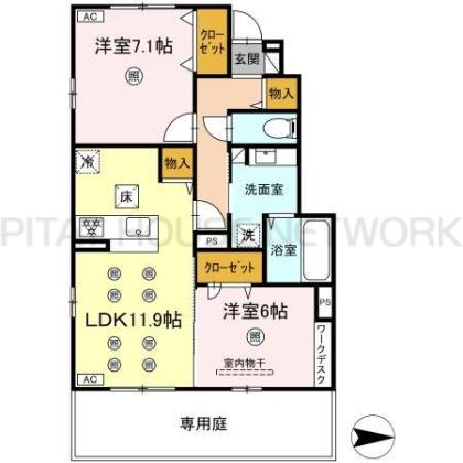  間取り図写真