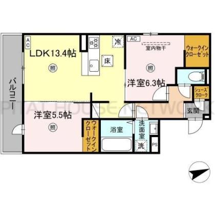  間取り図写真