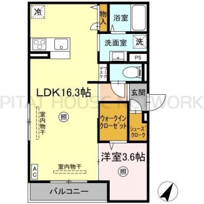  間取り図写真