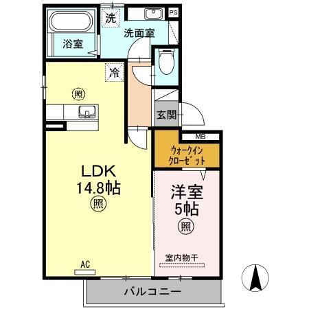レジーナ車木(クルマギ)（202） 間取り図画像