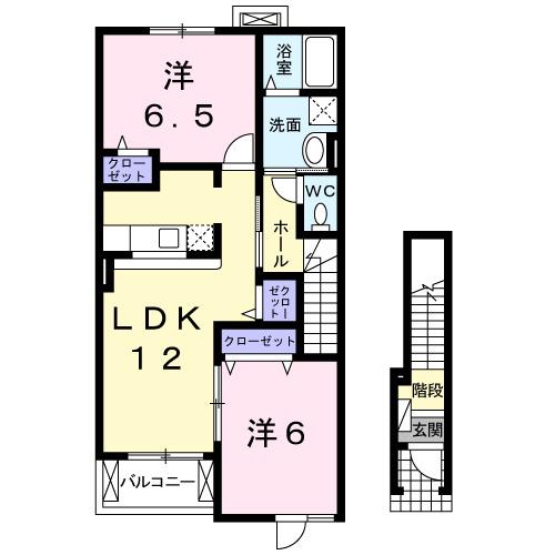 志村横丁Ⅳ（203） 間取り図画像