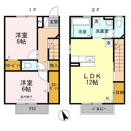 エスポワール・ナミ（103） 間取り図画像