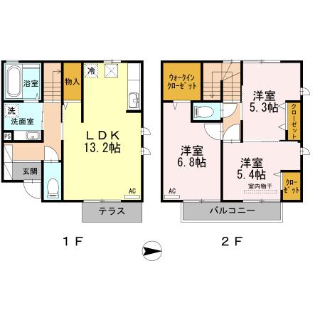  間取り図写真