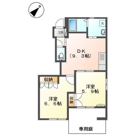 ロココモダン 間取り図画像