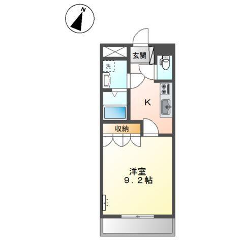 アイランド　ハイツ 間取り図画像