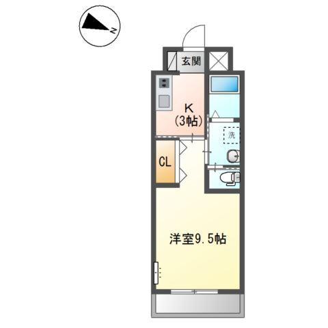 ベルモンターニュ 間取り図画像