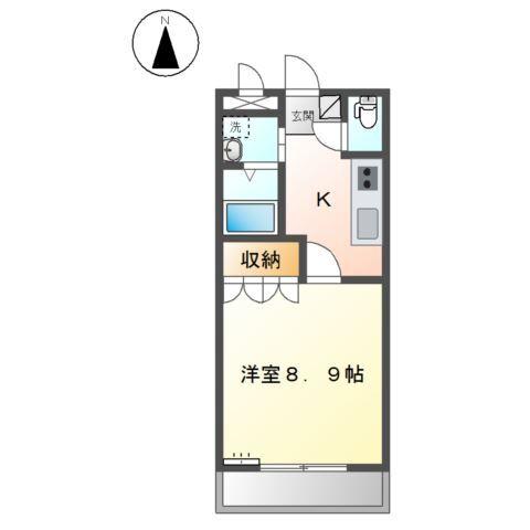 スマイル　ワン 間取り図画像
