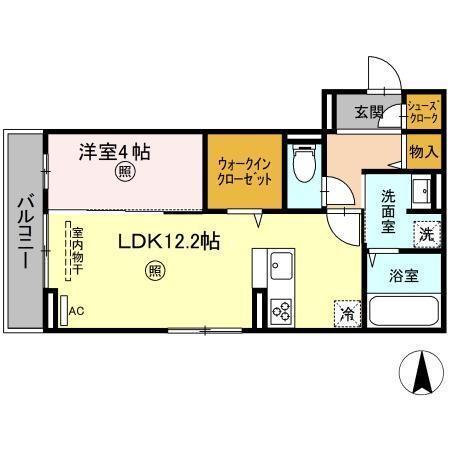 PREMILIFE　K2（ﾌﾟﾚﾐﾗｲﾌ ｹｲｽﾞ）（205） 間取り図画像