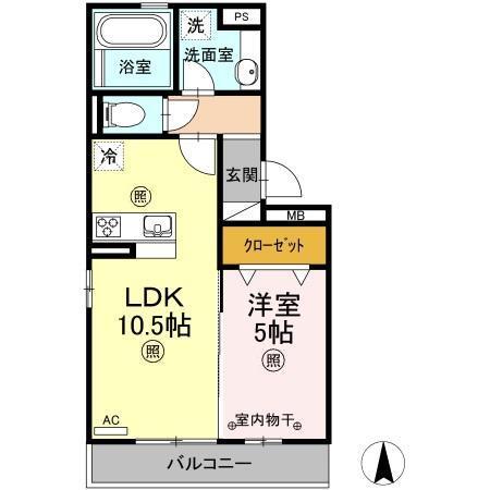 リシェスSERI Ⅱ（302） 間取り図画像