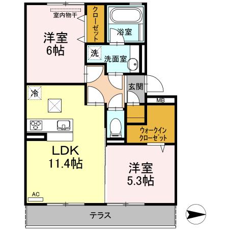  間取り図写真