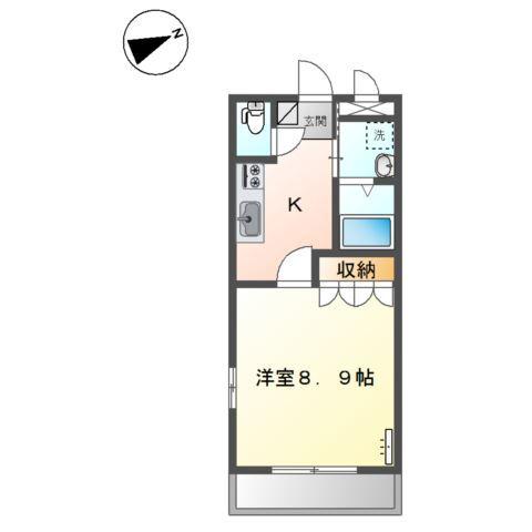 パル・川成 間取り図画像