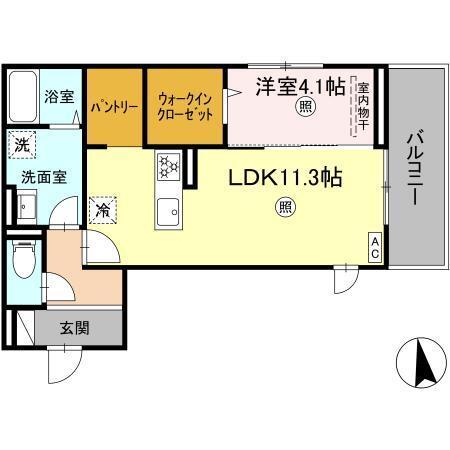PREMILIFE新川（205） 間取り図画像