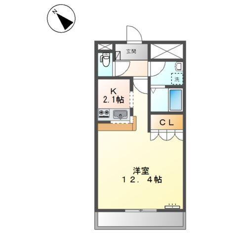 エンカウンターⅡ 間取り図画像