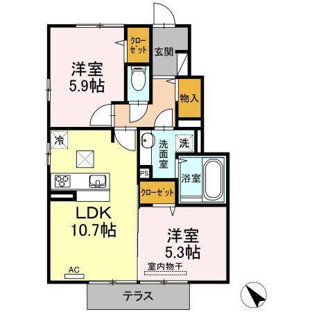  間取り図写真