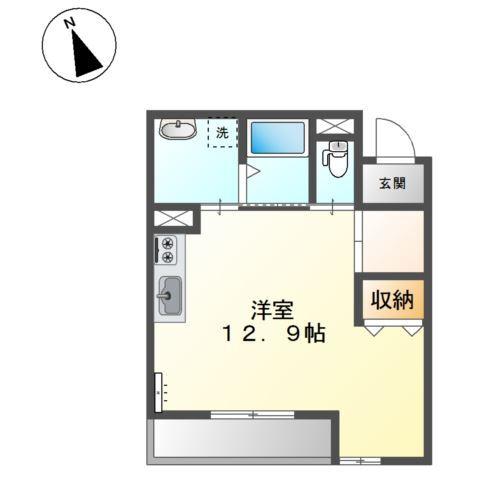 エステート　房前 間取り図画像
