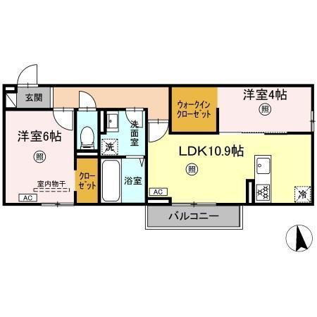  間取り図写真