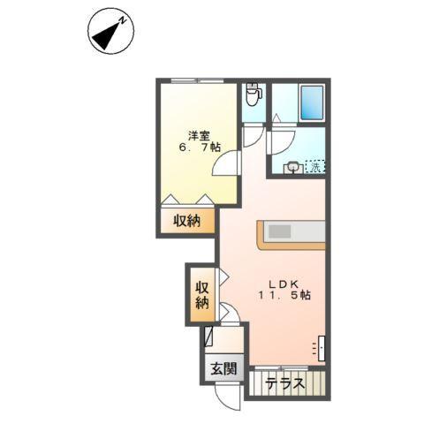 プロスペリタ 間取り図画像