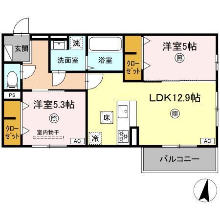  間取り図写真