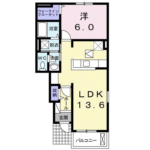 サニーフローラＡ（103） 間取り図画像