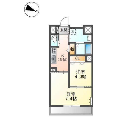 ベルモンターニュ 間取り図画像