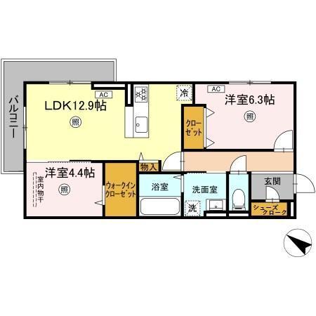  間取り図写真
