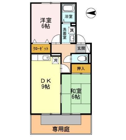 パルハウスＡ（102） 間取り図画像