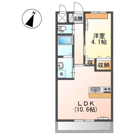 アールズ　ハイム 間取り図画像
