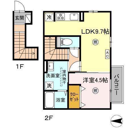  間取り図写真