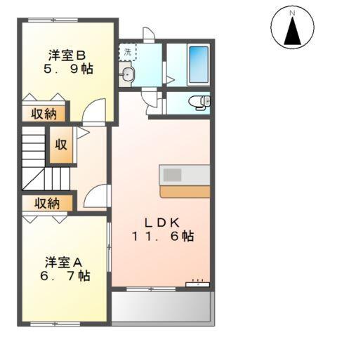ラ・レーヴ 間取り図画像