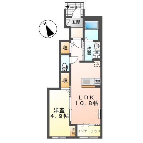 リアン鶴崎 間取り図画像
