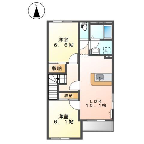 ウッドヒル 間取り図画像