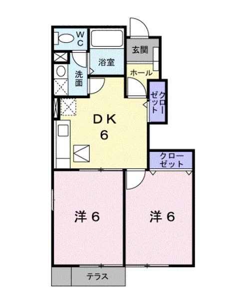 リモージュ（105） 間取り図画像