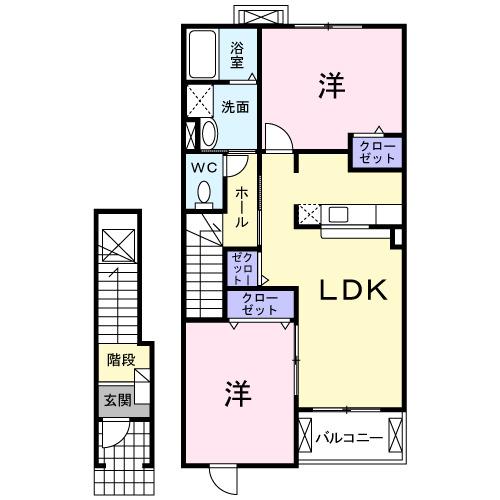 志村横丁Ⅴ（202） 間取り図画像