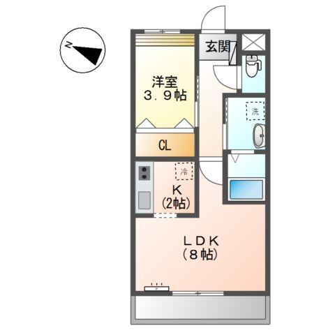 グランヴェルデ蓮池 間取り図画像
