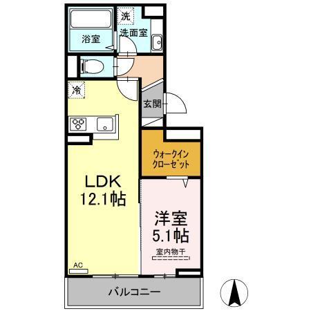 ドミール皆春（302） 間取り図画像