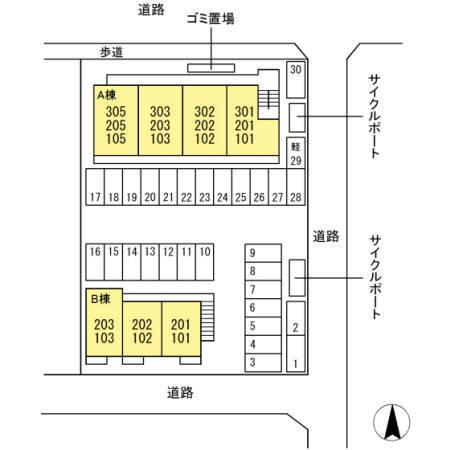 フォルトゥーナ横尾A・B　B棟（101） その他