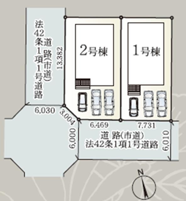 クレイドルガーデン緑が丘第２　１号棟 土地画像