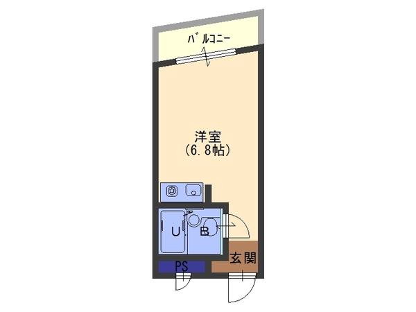 北葛城郡王寺町久度マンション 間取り図画像