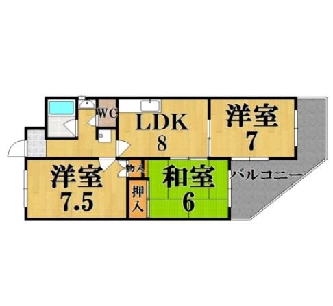  間取り図写真