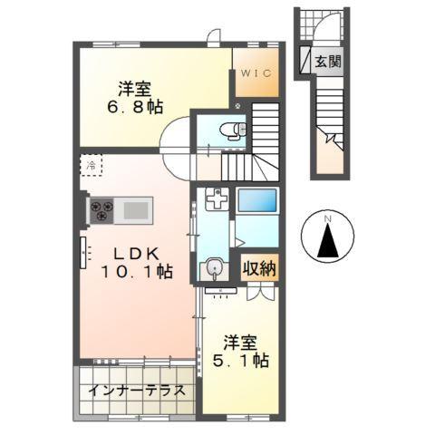 グレイス 間取り図画像