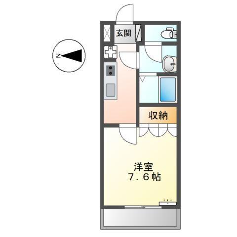 コンフォールＭ 間取り図画像