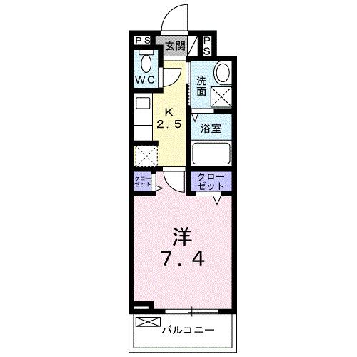 カルセドニー（302） 間取り図画像