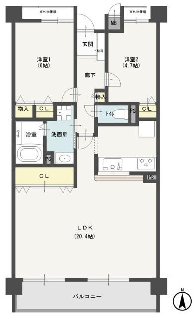 間取り図写真