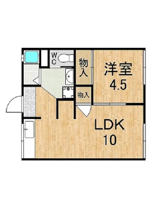 竜田川ハイツ 間取り図画像