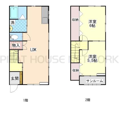  間取り図写真