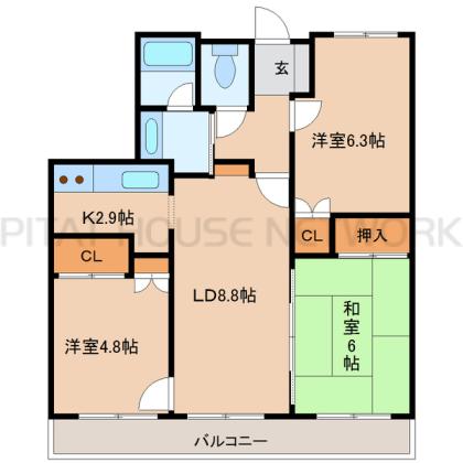  間取り図写真