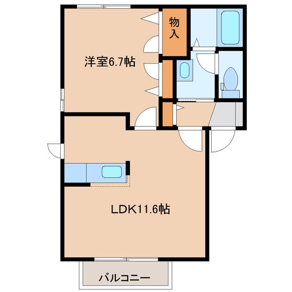 グランシャリオ　C 間取り図画像