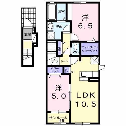  間取り図写真