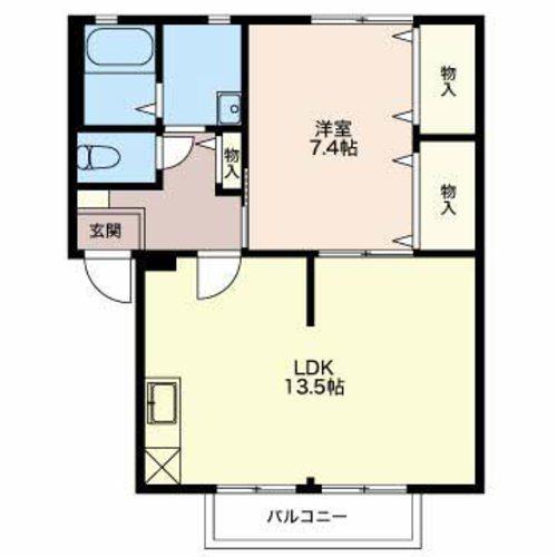 エマーブル（B203） 間取り図画像