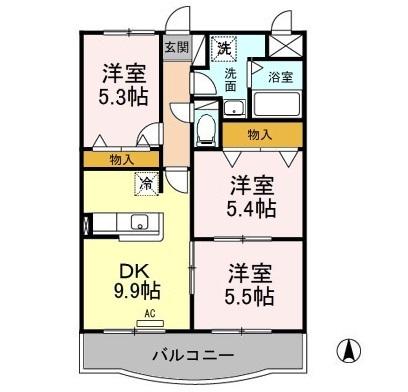  間取り図写真